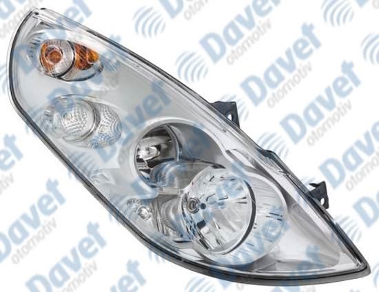 HELLA 1ER010117-201 Far Sag Halalojen Renault Master Iii Jv - Hv - Opel Movano X62